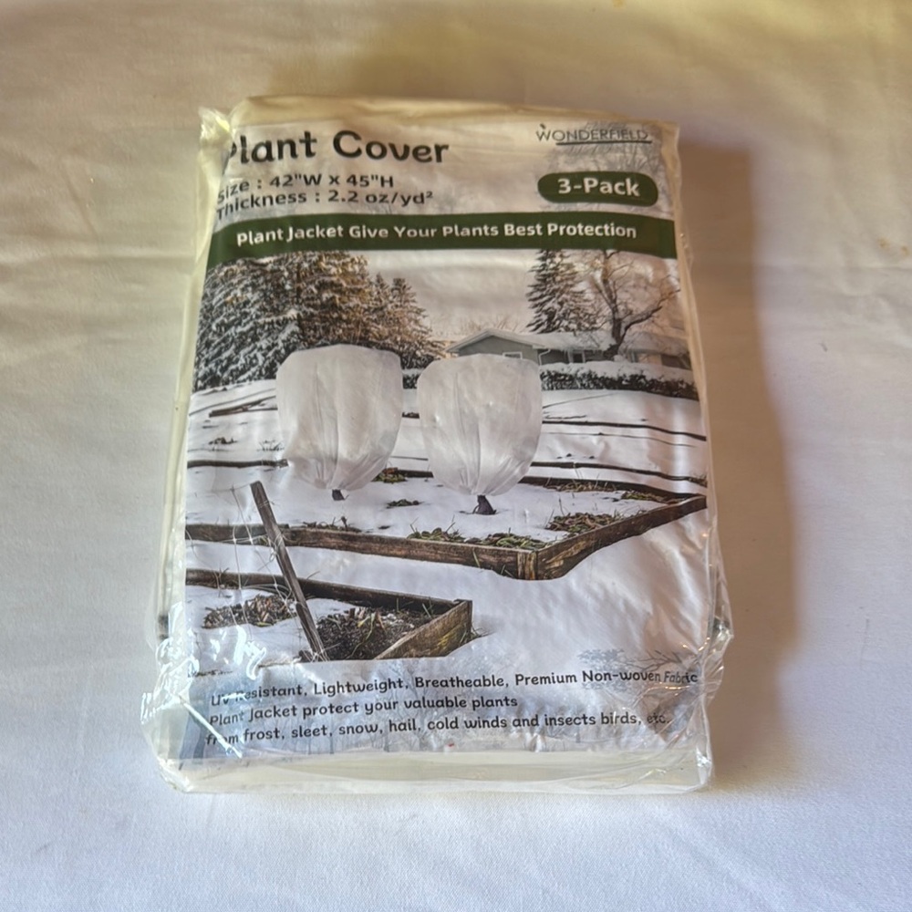 White Plant Cover 3-Pack